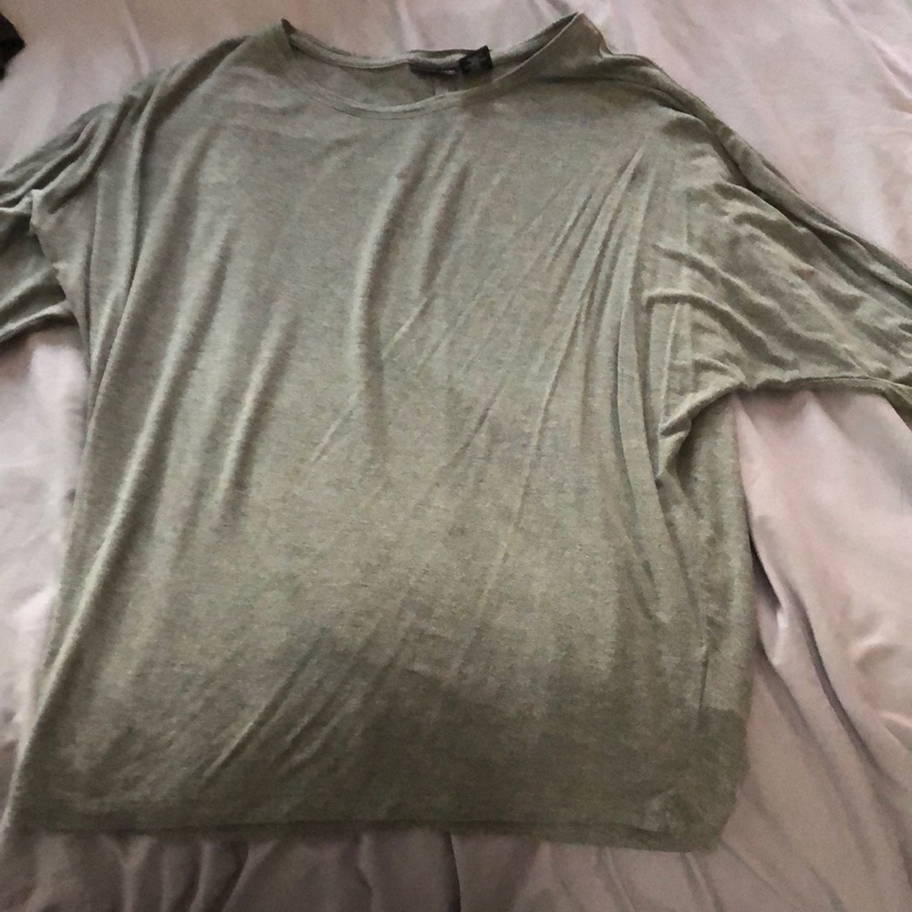 Grey Slouch Shirt